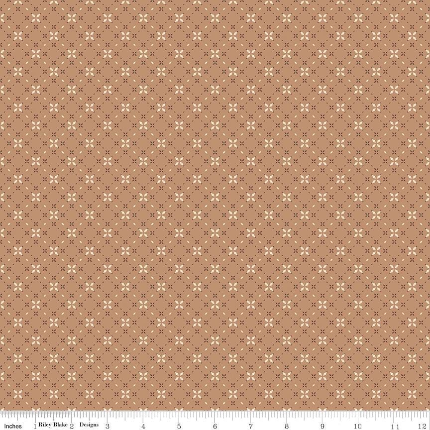 Evening on the Prairie Geo Floral Sienna by Modern Prairie for Riley Blake Designs - C16749-SIENNA