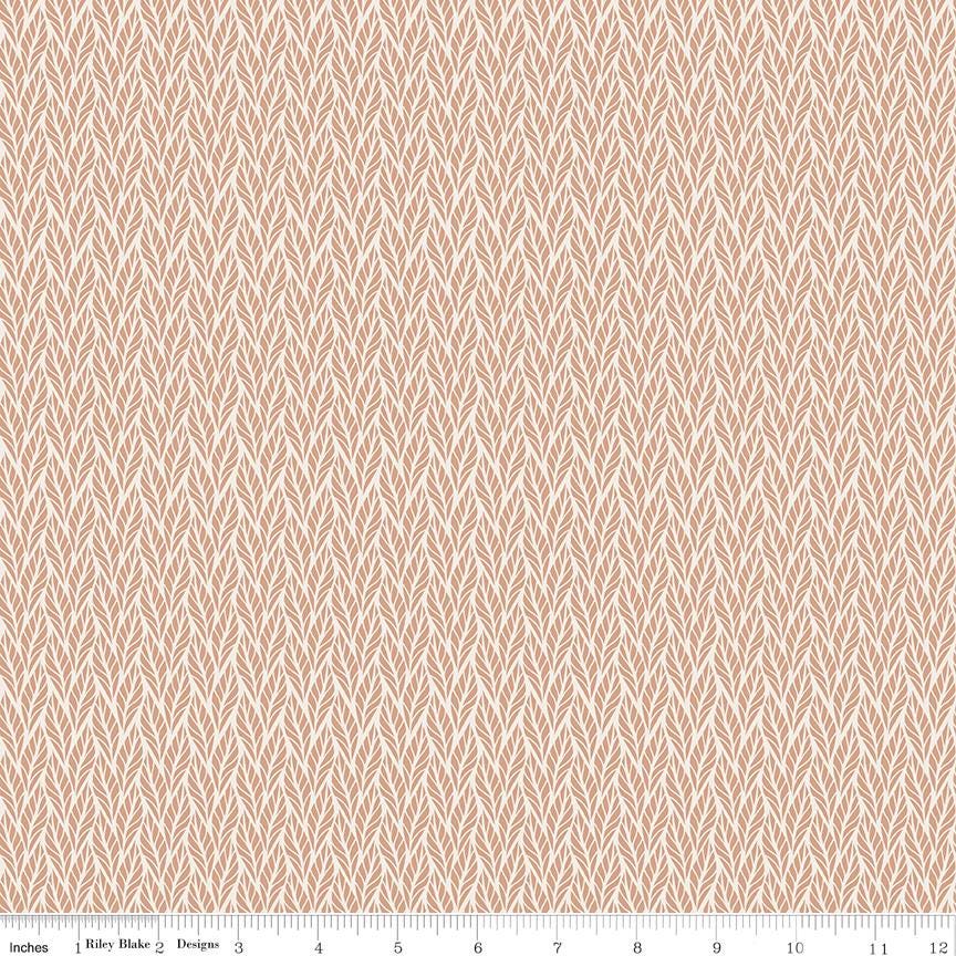 Evening on the Prairie Geo Leaves Beige by Modern Prairie for Riley Blake Designs - C16750-BEIGE