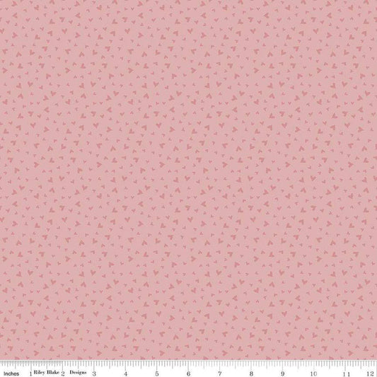 Baby Girl Hearts Rose by Lori Whitlock for Riley Blake Designs - C16776-ROSE