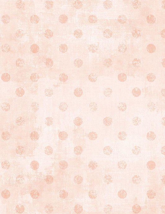 Dry Brush Dots Pale Apricot by Danhui Nai for Wilmington Prints - 1077 89290 800