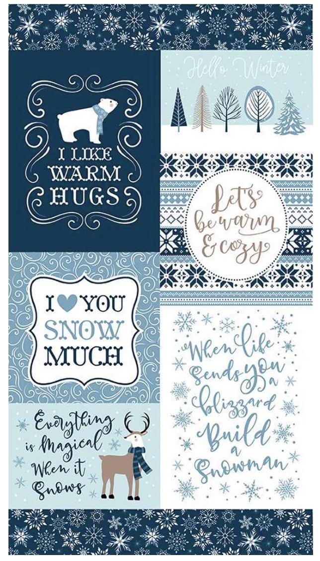 Winter Magic Panel by Dani Mogstad for Riley Blake Designs - P16368-PANEL