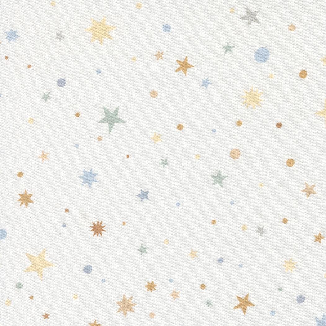 To The Moon And Back Dove Stardust Blenders by Paper + Cloth for Moda Fabrics - 25903 11