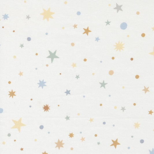 To The Moon And Back Dove Stardust Blenders by Paper + Cloth for Moda Fabrics - 25903 11