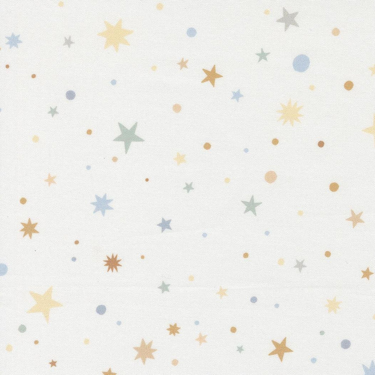 To The Moon And Back Dove Stardust Blenders by Paper + Cloth for Moda Fabrics - 25903 11