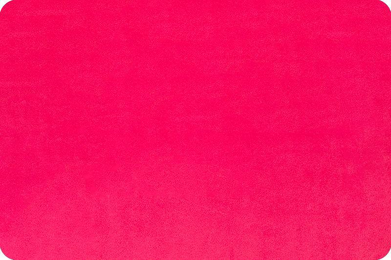 Quilting Cuddle Solid Fuchsia by Shannon Fabrics