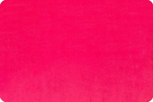Quilting Cuddle Solid Fuchsia by Shannon Fabrics