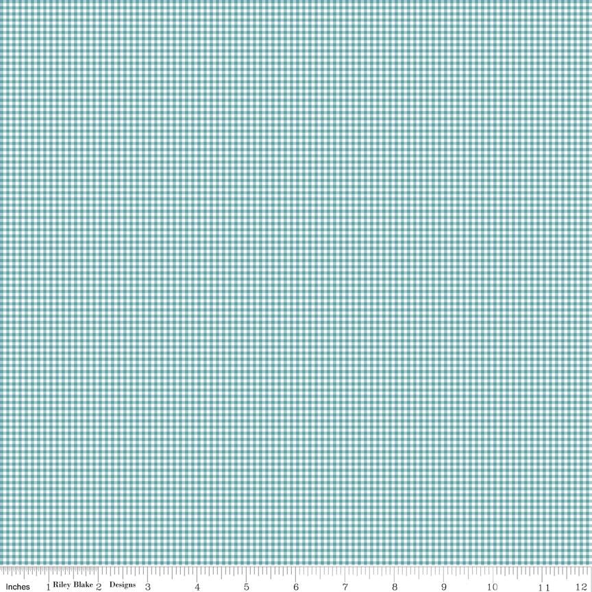 Mary Catherine Gingham Raindrop by Amy Smart for Riley Blake Designs - C16706-RAINDROP