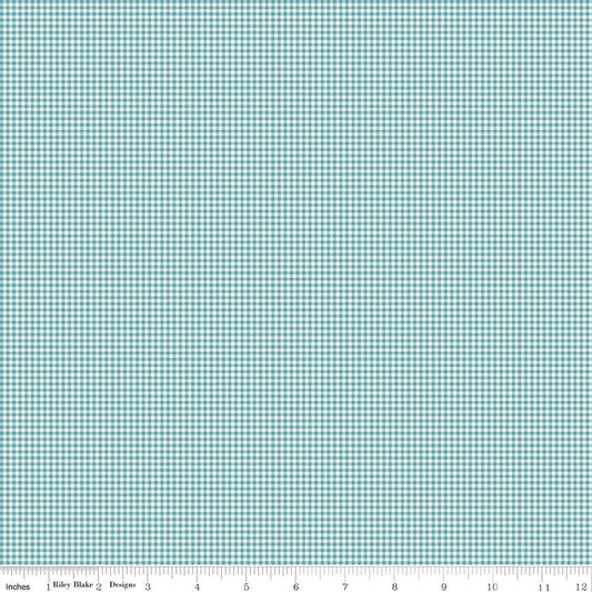Mary Catherine Gingham Raindrop by Amy Smart for Riley Blake Designs - C16706-RAINDROP
