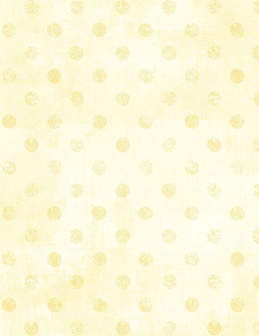 Dry Brush Dots Soft Yellow by Danhui Nai for Wilmington Prints - 1077 89290 500