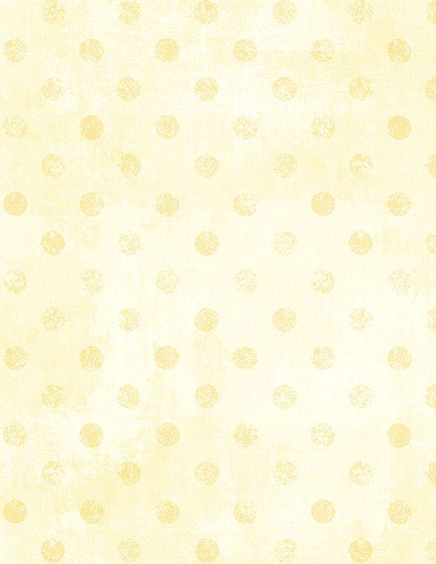 Dry Brush Dots Soft Yellow by Danhui Nai for Wilmington Prints - 1077 89290 500
