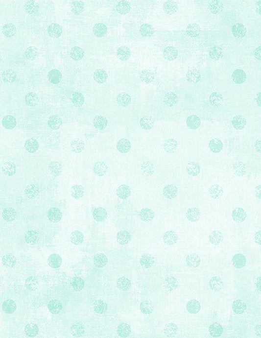 Dry Brush Dots Pale Aqua by Danhui Nai for Wilmington Prints - 1077 89290 740