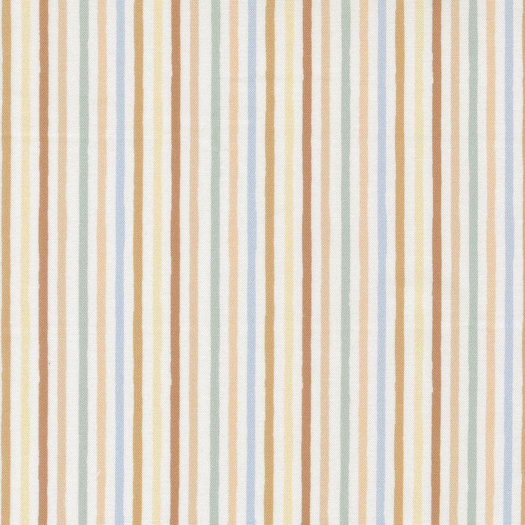 To The Moon And Back Dove Stripe Stripes by Paper + Cloth for Moda Fabrics - 25906 11