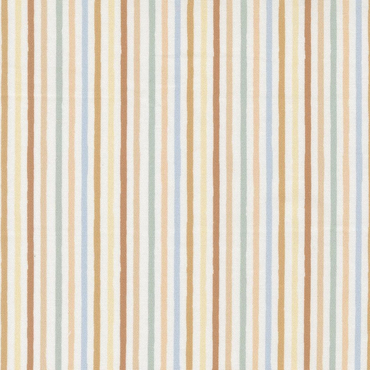 To The Moon And Back Dove Stripe Stripes by Paper + Cloth for Moda Fabrics - 25906 11