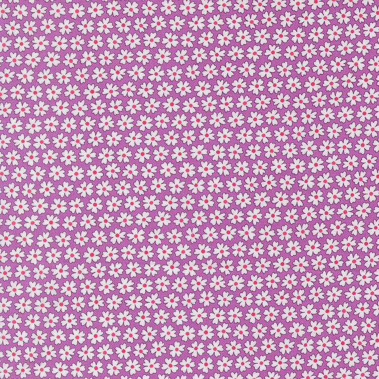 Pick Me Pocket of Posies Lilac Small Floral by Me and My Sister Designs for Moda Fabrics - 22492 19