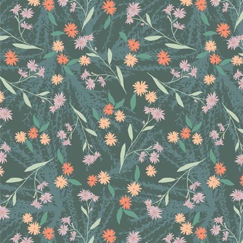 GeoBloom Dusk Bouquet by Abby Lunchsinger for Art Gallery Fabrics - SBC-GB-1030