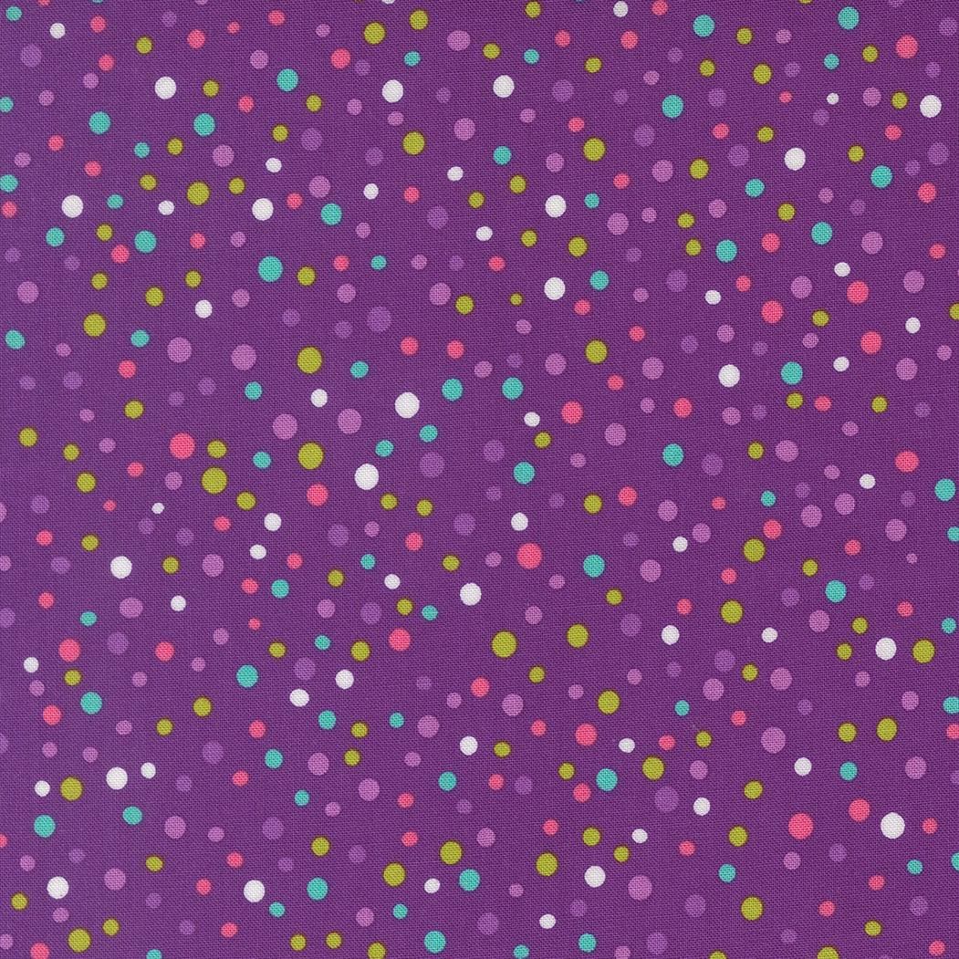 Pick Me Little Dot Grape Dots by Me and My Sister Designs for Moda Fabrics - 22495 18