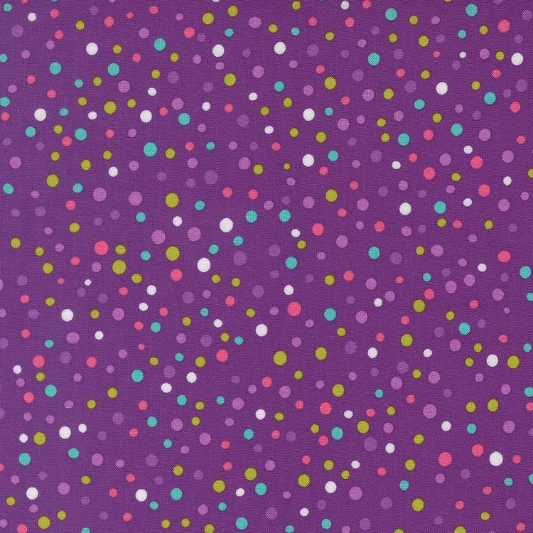 Pick Me Little Dot Grape Dots by Me and My Sister Designs for Moda Fabrics - 22495 18