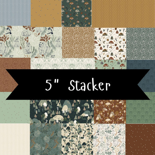 Let's Wander 5" Stacker by Casey Cometti for Riley Blake Design Fabrics - 5-16880-42