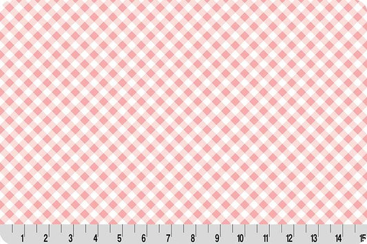Quilting Cuddle Cottage Rose Lane Gingham Seashell by Shannon Fabrics