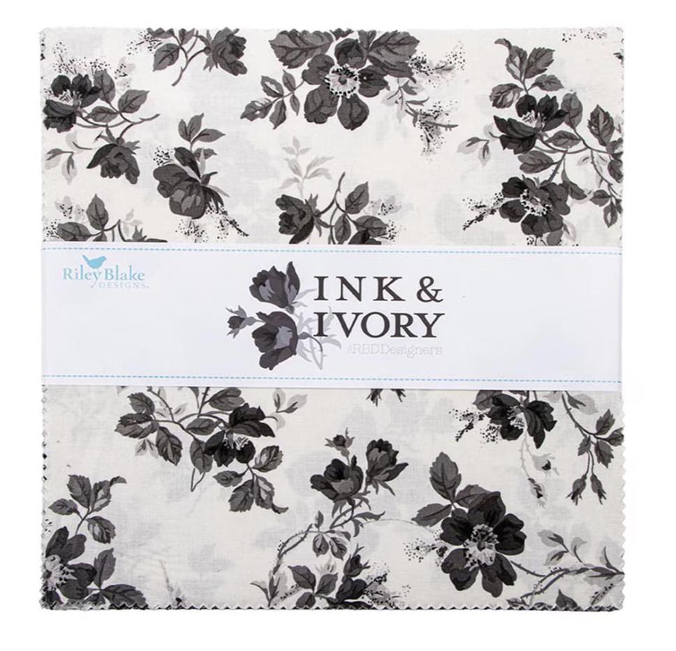 Ink & Ivory 10" Stacker for Riley Blake Designs - 10-16910-42
