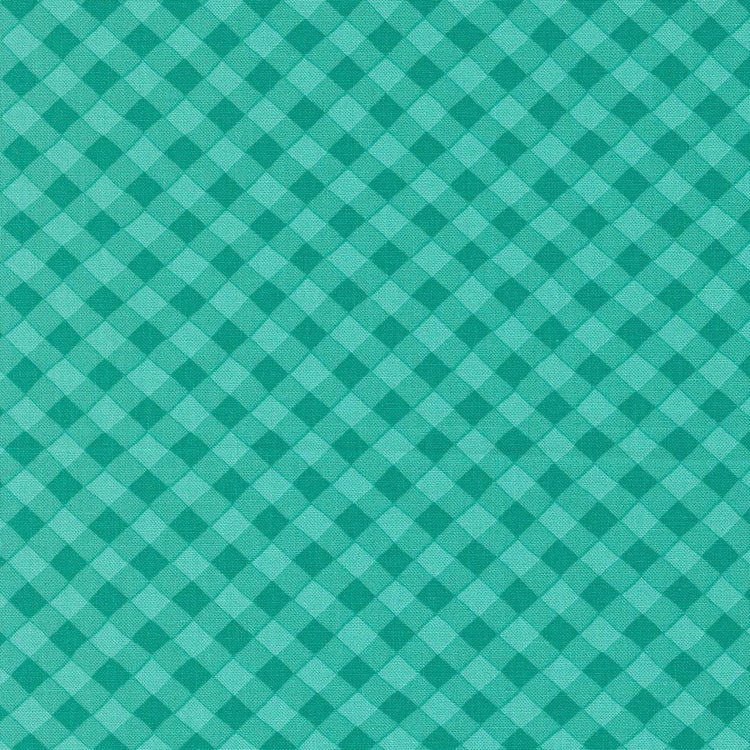 Pick Me Picnic Gingham Aqua Checks and Plaids by Me and My Sister Designs for Moda Fabrics - 22496 14