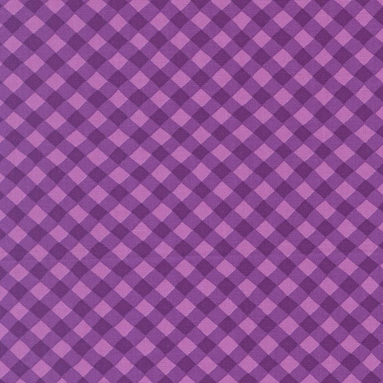 Pick Me Picnic Gingham Grape Checks and Plaids by Me and My Sister Designs for Moda Fabrics - 22496 19