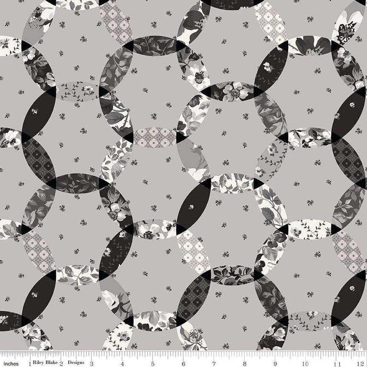 Ink & Ivory Cheater Print Gray by The RBD Designers for Riley Blake Designs - C16916-GRAY