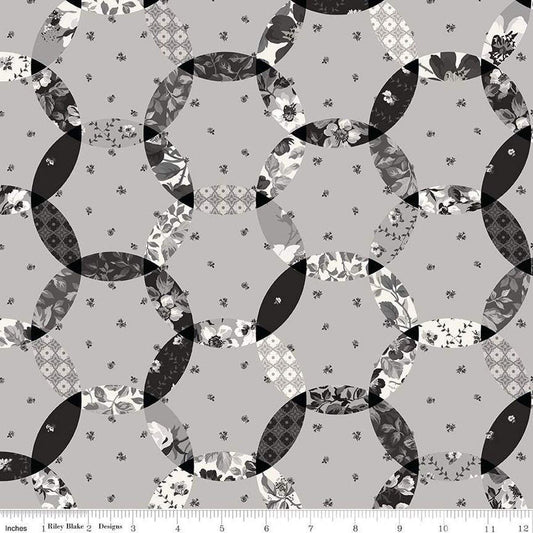 Ink & Ivory Cheater Print Gray by The RBD Designers for Riley Blake Designs - C16916-GRAY
