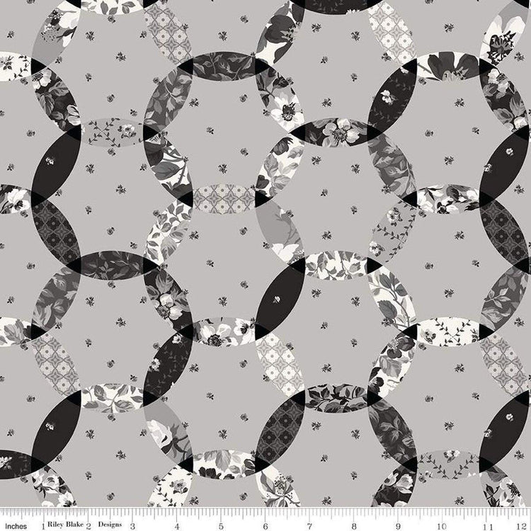 Ink & Ivory Cheater Print Gray by The RBD Designers for Riley Blake Designs - C16916-GRAY