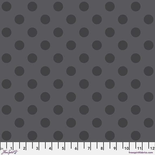 True Colors Pom Pom - Carbon by Tula Pink for Free Spirit Fabrics - PWTP118.CARBON