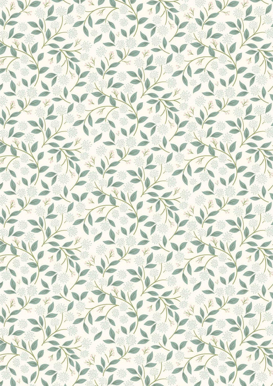 Sky Garden Ivy Trail Cream by Cassandra Connolly for Lewis & Irene - CC59-1