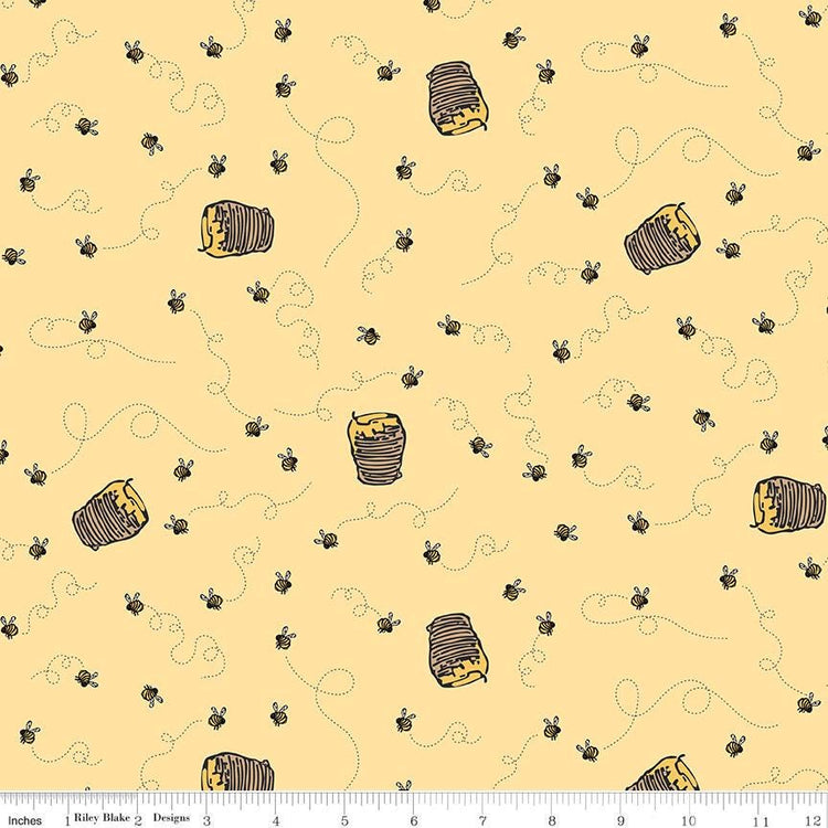 Winnie the Pooh Bees Sunshine by Echo Park Paper Co. for Riley Blake Designs - C17004-SUNSHINE