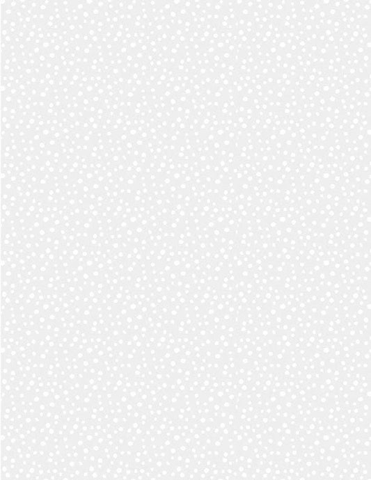 Petite Dots White on White by Wilmington Prints - 1817-39065-100