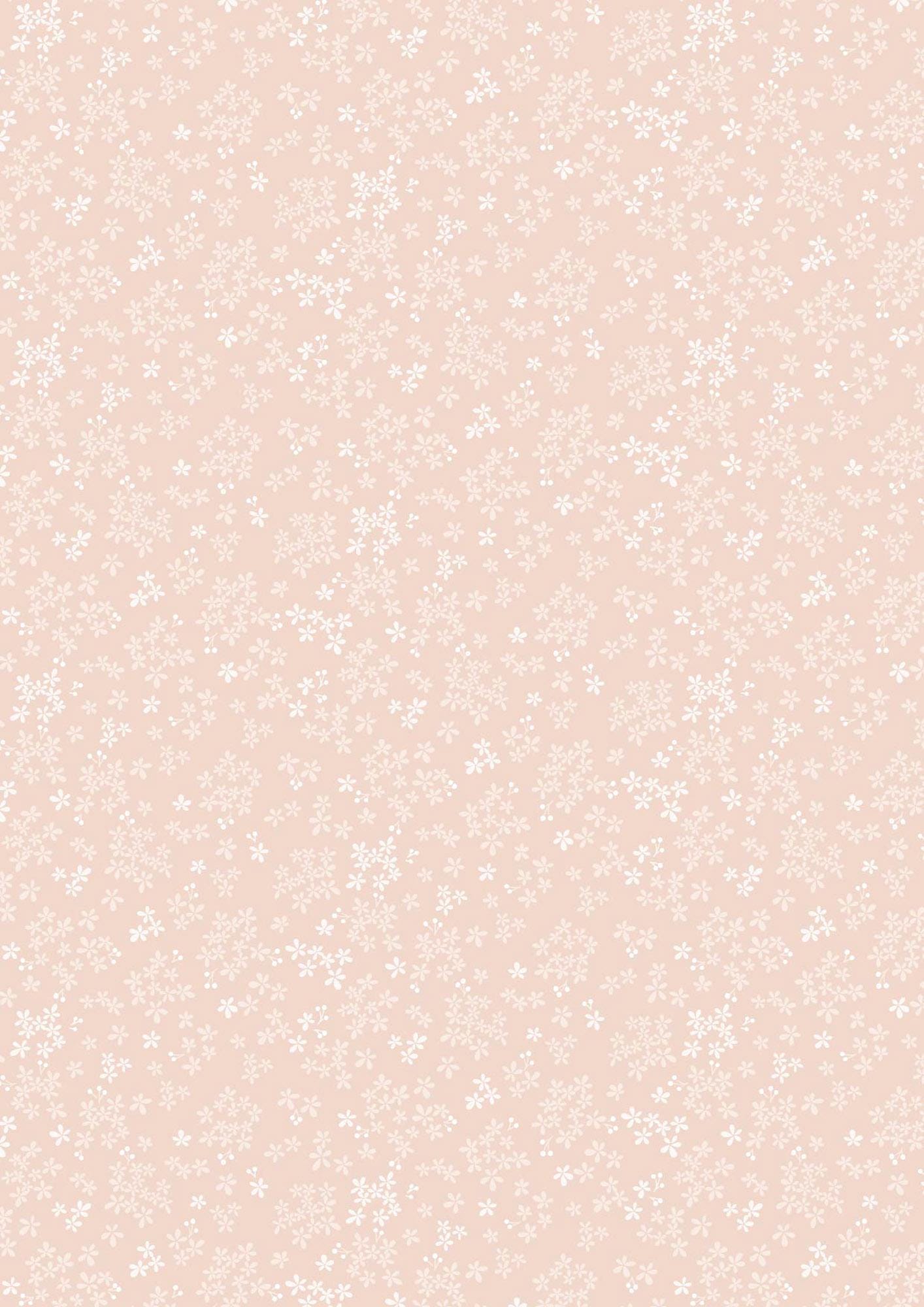 Sky Garden Wintersweet Pale Peach by Cassandra Connolly for Lewis & Irene - CC60-1