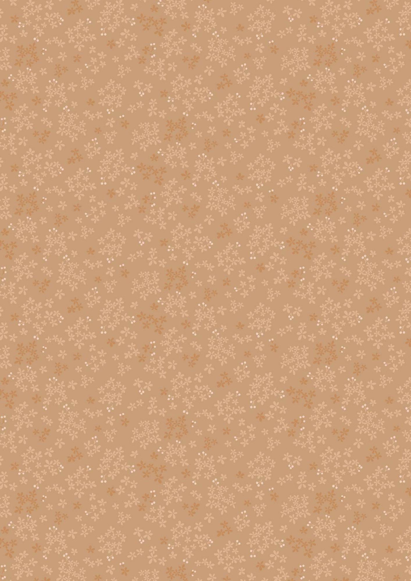 Sky Garden Wintersweet Light Burnt Sienna by Cassandra Connolly for Lewis & Irene - CC60-3