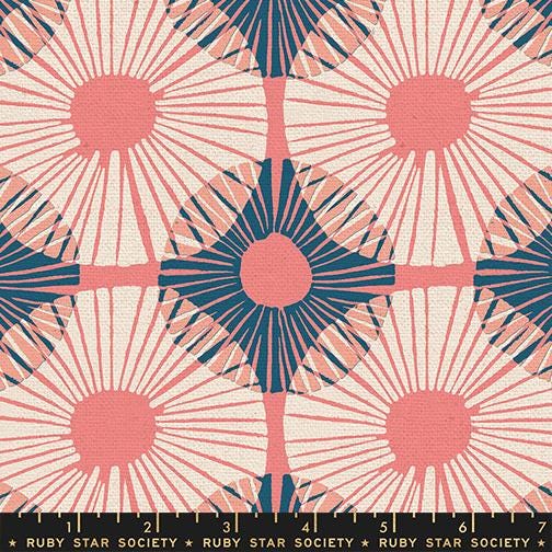 Reimagined Landscapes Watermelon Linen (Canvas) by Jen Hewett of Ruby Star Society for Moda Fabrics - RS6056 15L