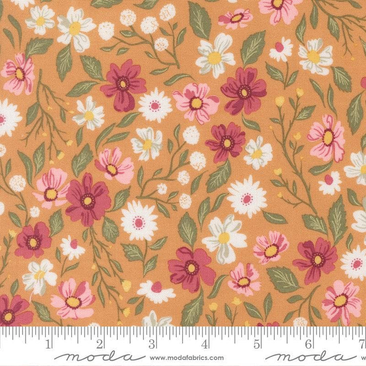 Wild Honey Wildflower Dance Florals Honey by Lella Boutique for Moda Fabrics - 5250 16