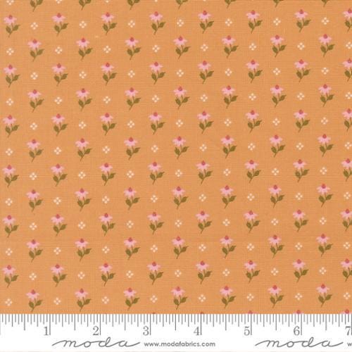 Wild Honey Bumbling Posies Small Floral Honey by Lella Boutique for Moda Fabrics - 5252 16
