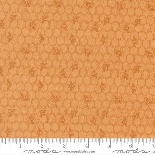 Wild Honey Honeycomb Novelty Bees Blender Honey by Lella Boutique for Moda Fabrics - 5253 16