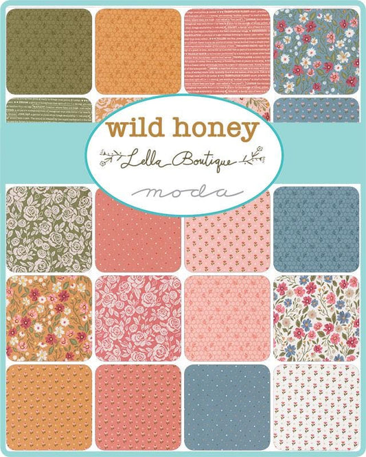 Wild Honey Charm Pack by Lella Boutique for Moda Fabrics - 5250PP