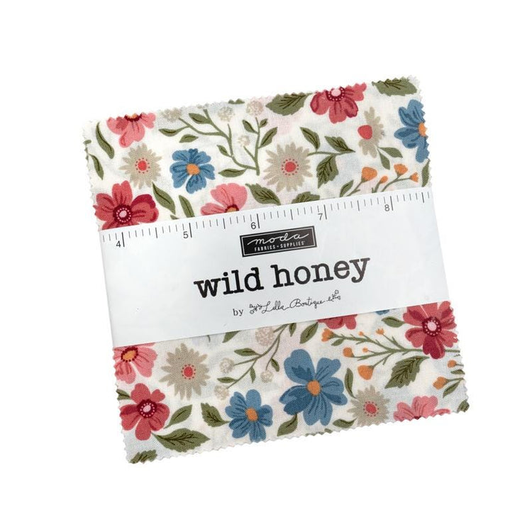 Wild Honey Charm Pack by Lella Boutique for Moda Fabrics - 5250PP