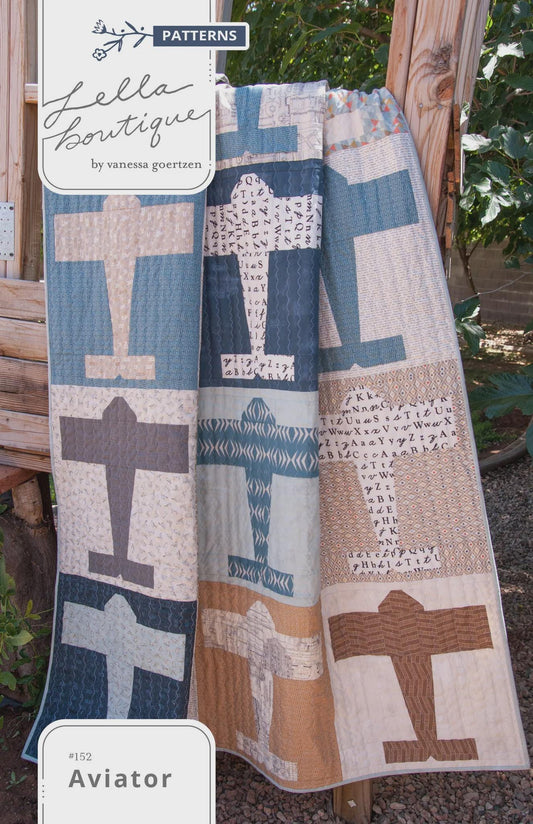 Sun Shower Quilt Kit in Sky Garden fabric
