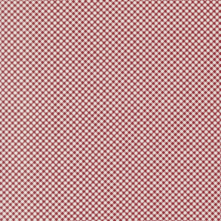 American Gatherings III Cross Stitch Blenders Cloud Crimson by Primitive Gatherings for Moda Fabrics - 49328 23