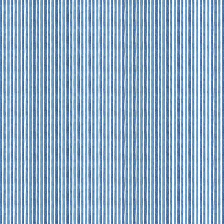 Mini Metropolis Stripes Blue by Sara Boccaccini for Northcott Fabrics - 91192-42