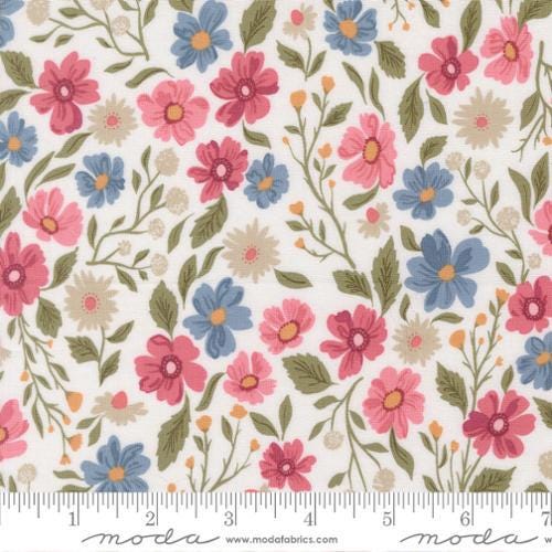 Wild Honey Wildflower Dance Florals Daisy by Lella Boutique for Moda Fabrics - 5250 11