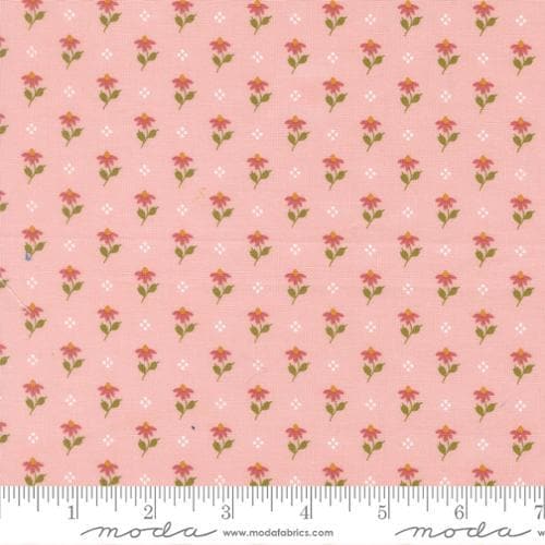 Wild Honey Bumbling Posies Small Floral Carnation by Lella Boutique for Moda Fabrics - 5252 12