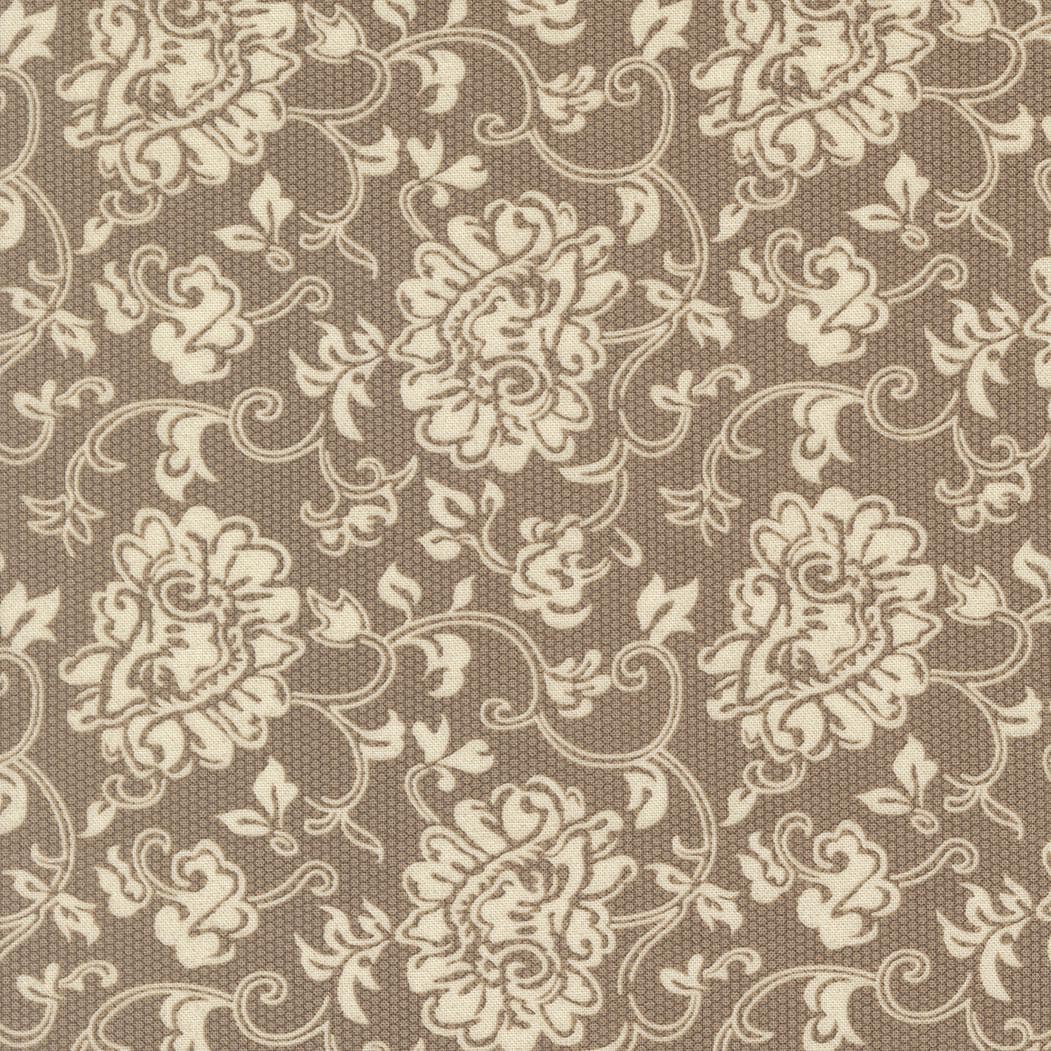 Posh Echo Florals Block Print Lace Shadow Mist by BasicGrey for Moda Fabrics - 30771 15