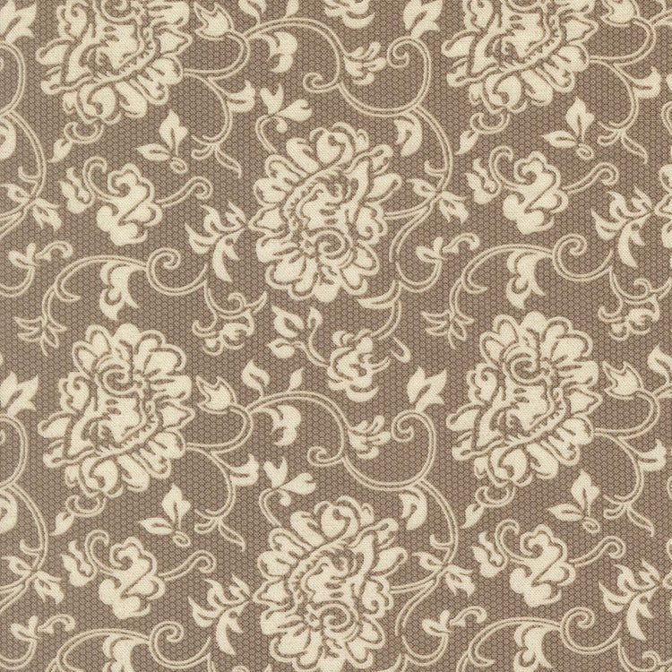 Posh Echo Florals Block Print Lace Shadow Mist by BasicGrey for Moda Fabrics - 30771 15