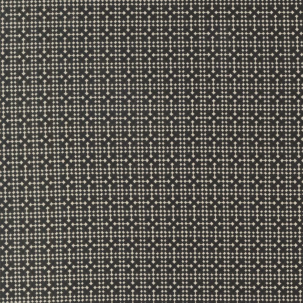 Posh Netting Blenders Check Onyx Noir by BasicGrey for Moda Fabrics - 30776 14