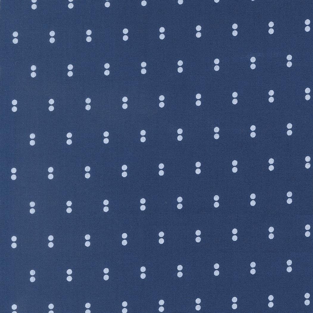 Blueprint Dots Dots Navy by Camille Roskelley for Moda Fabrics - 55334 16